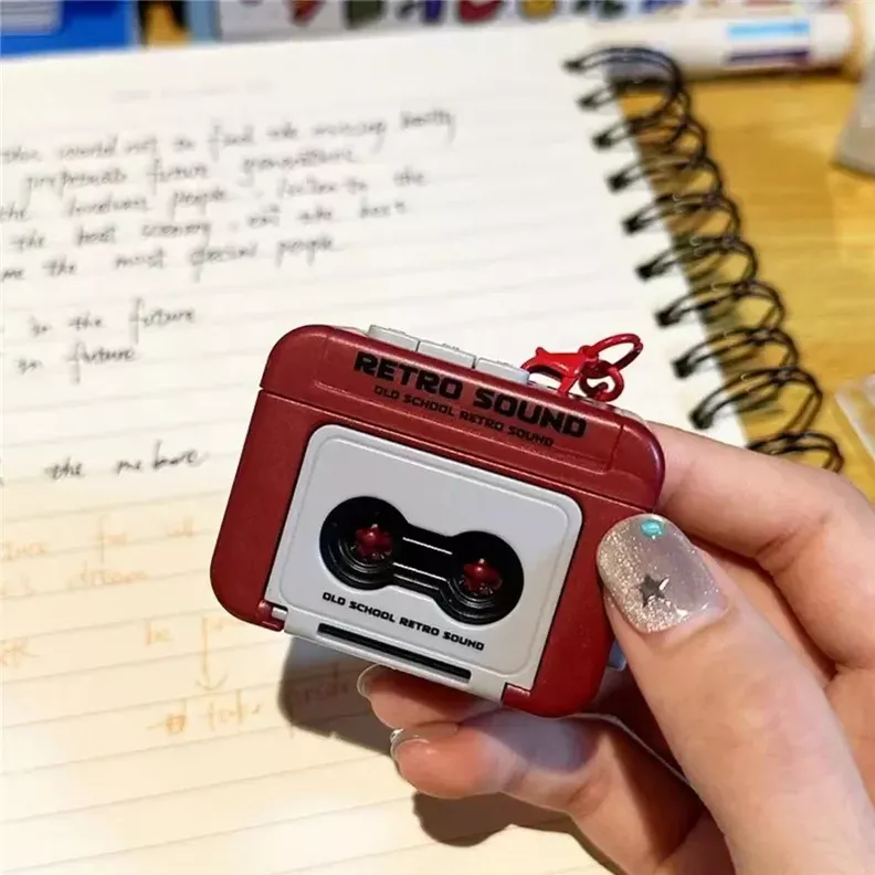 Llavero Grabadora Retro, Ideal Para Regalar A Tú Pareja Amor-4