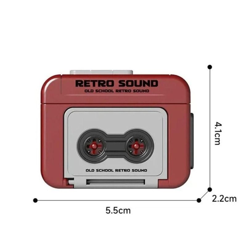Llavero Grabadora Retro, Ideal Para Regalar A Tú Pareja Amor-6