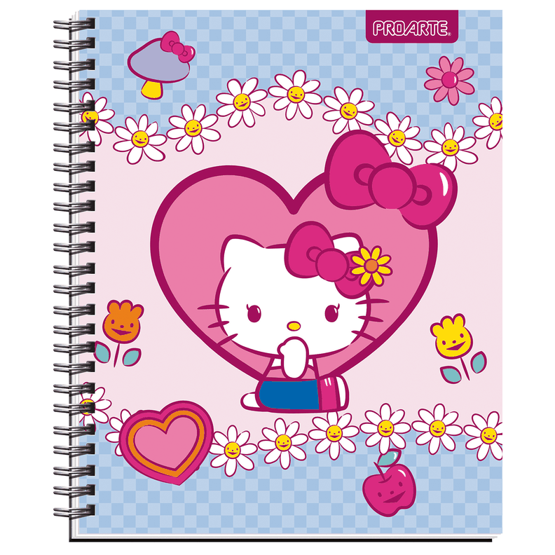 Pack 10 Cuadernos Universitarios Hello Kitty Versión 2025-2