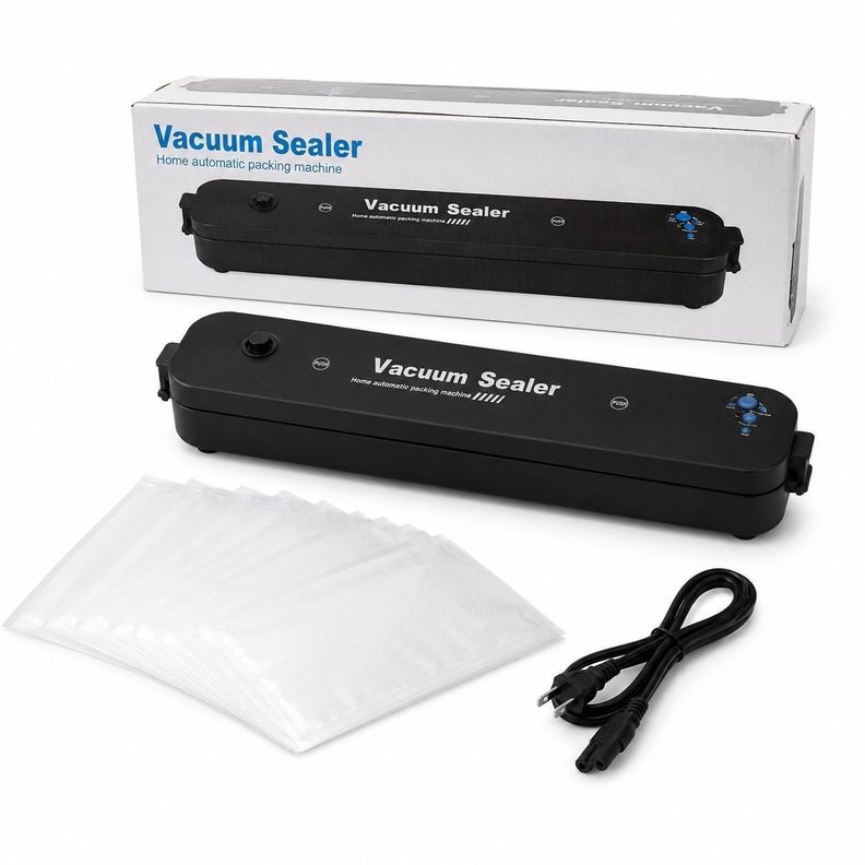 ARASOL Selladora al Vacio Automatica Premium 10 Bolsas de Regalo