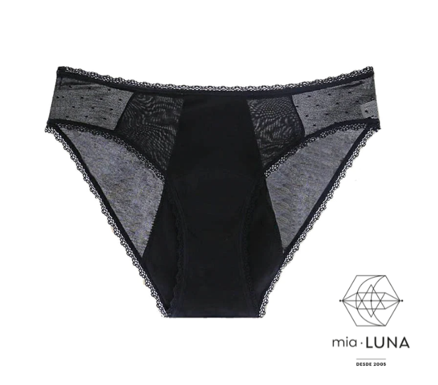 Calzón Menstrual MiaPanties Modelo YANARA "Hija Del Sol" Flujo Medio -0