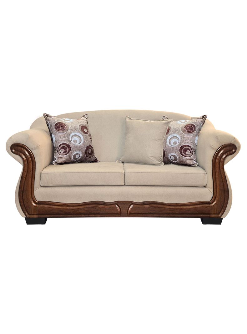Sofa Con Resorte Estructural 3 Cuerpos Bufalo Chenille X