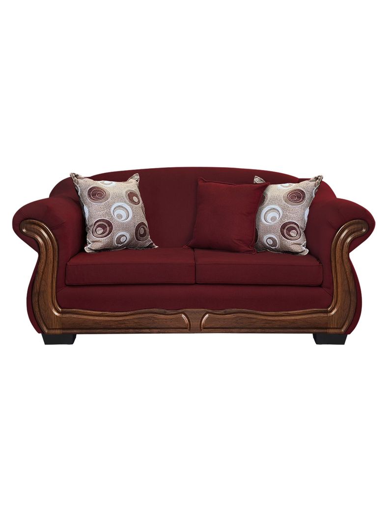 Sofa Con Resorte Estructural 3 Cuerpos Bufalo Chenille X