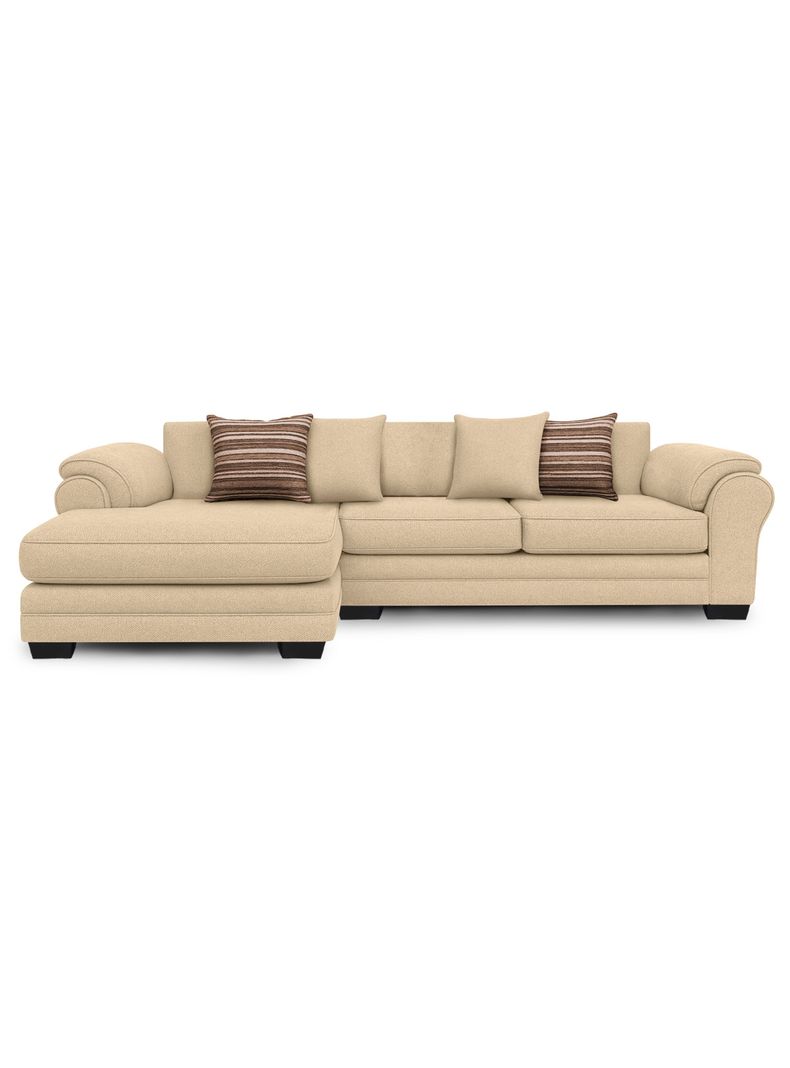 Sofa Seccional Izquierdo 5 Cuerpos XL Con Resorte Estructural Grandon Chenille