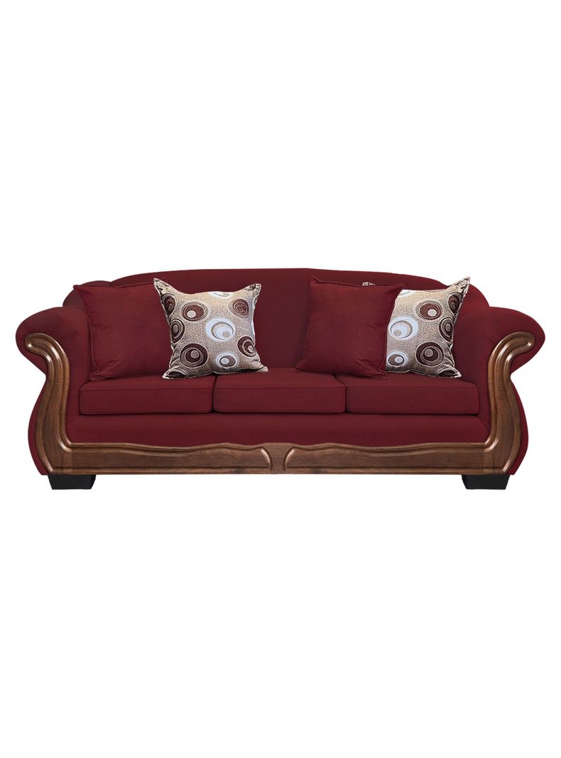 Sofa Con Resorte Estructural 4 Cuerpos Bufalo Chenille X