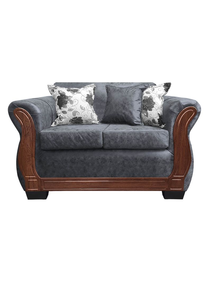 Sofa Con Resorte Estructural 2 Cuerpos Lisbon Envejecido X
