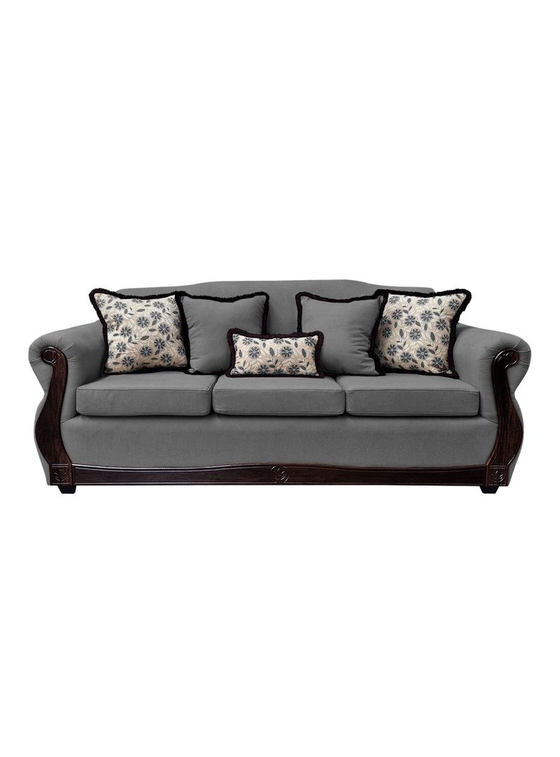 Sofa Con Resorte Estructural 4 Cuerpos Gran Santi Chenille