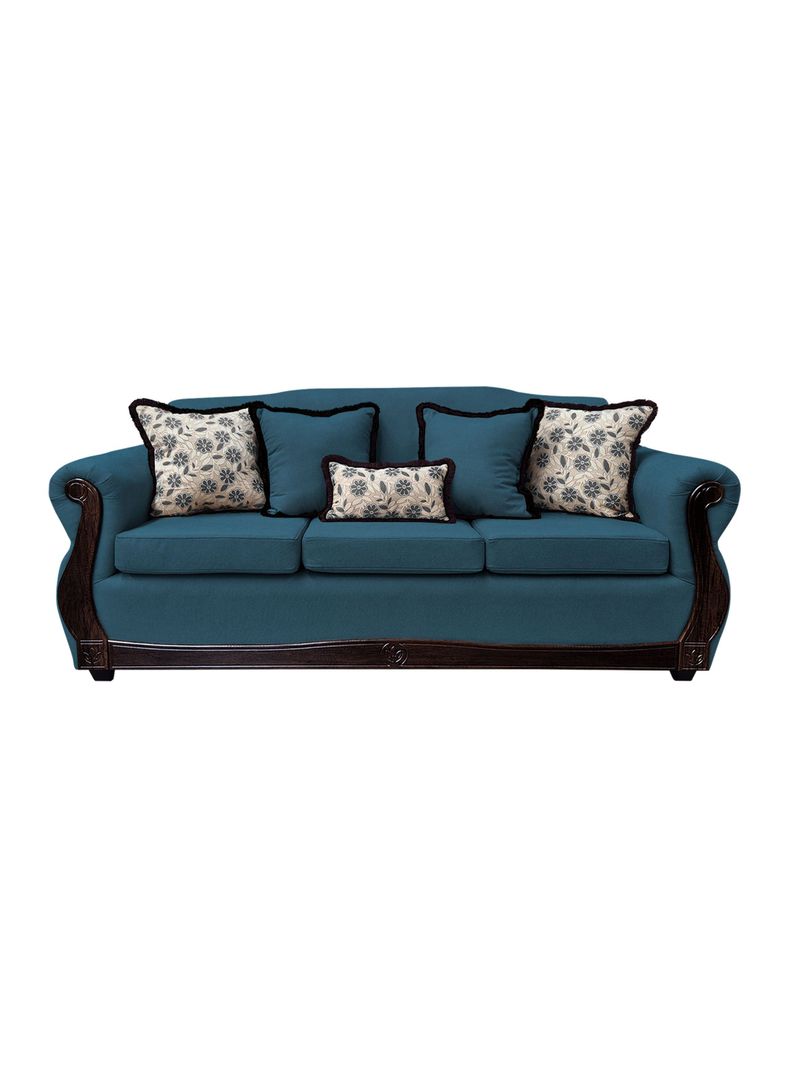 Sofa Con Resorte Estructural 4 Cuerpos Gran Santi Chenille