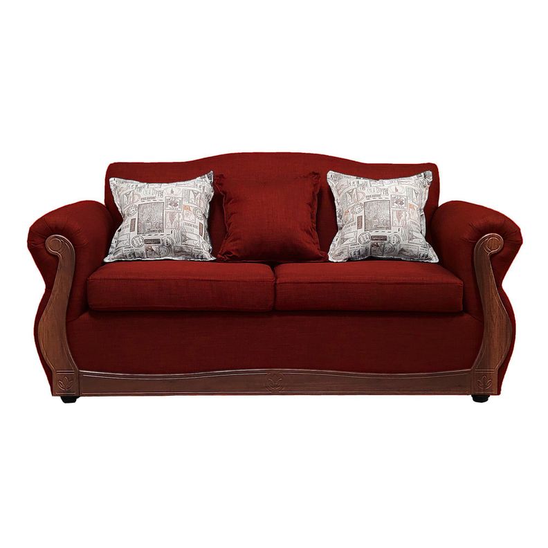 Sofa Con Resorte Estructural 3 Cuerpos Gran Santi X