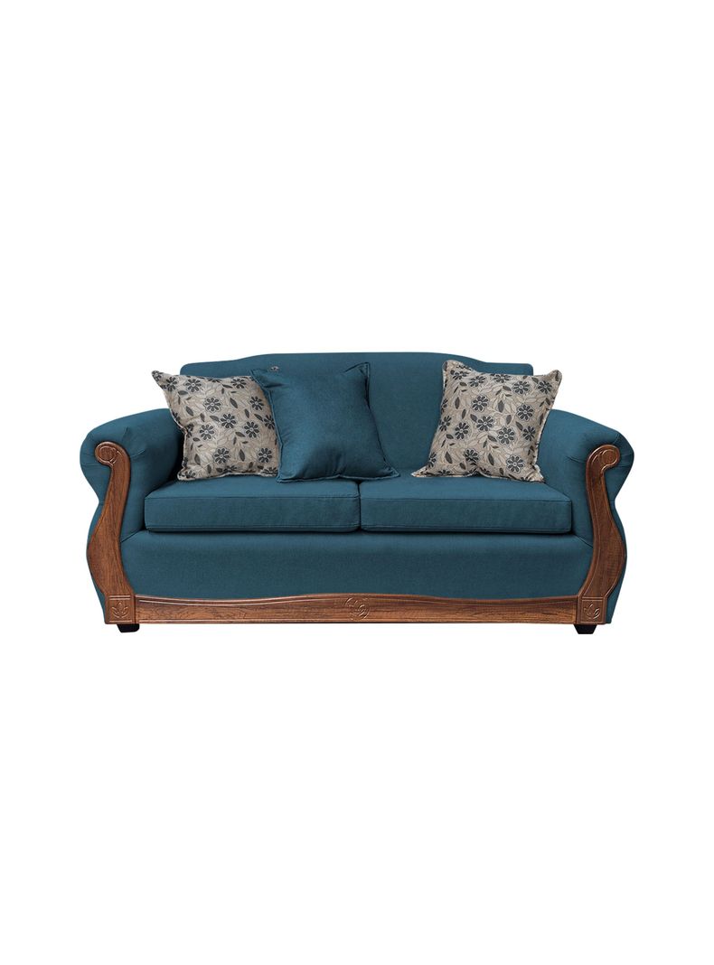 Sofa Con Resorte Estructural 3 Cuerpos Gran Santi Chenille X
