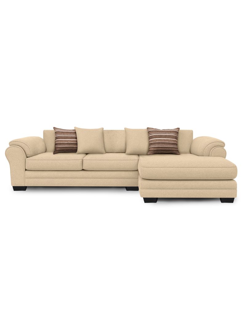 Sofa Seccional Derecho 5 Cuerpos XL Con Resorte Estructural Grandon Chenille