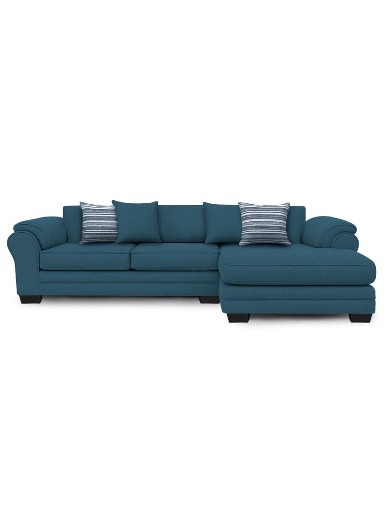 Sofa Seccional Derecho 5 Cuerpos XL Con Resorte Estructural Grandon Chenille