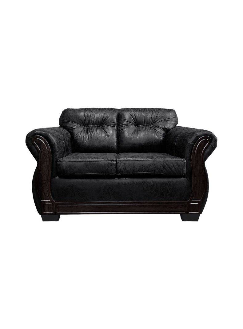 Sofa Con Respaldo Confortable 2 Personas Taurus Envejecido