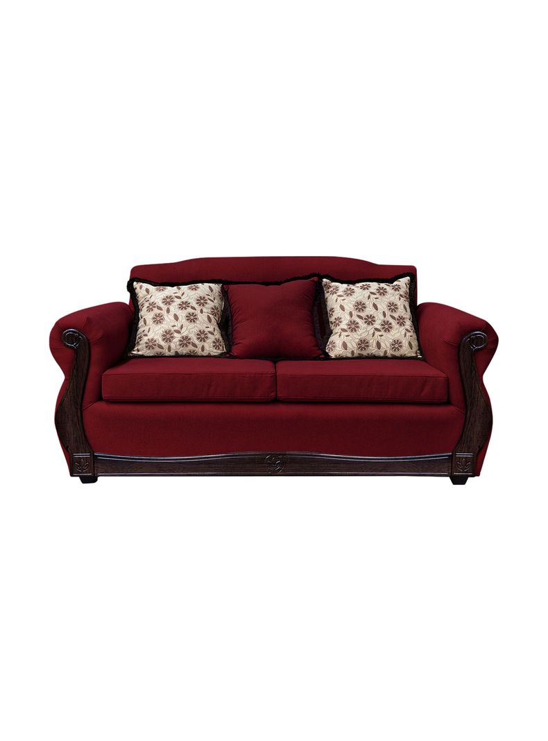 Sofa Con Resorte Estructural 3 Cuerpos Gran Santi Chenille