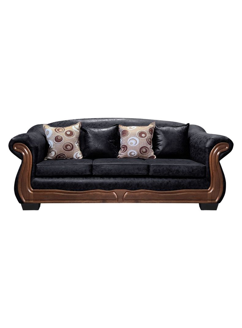 Sofa Con Resorte Estructural 4 Personas Bufalo Envejecido X