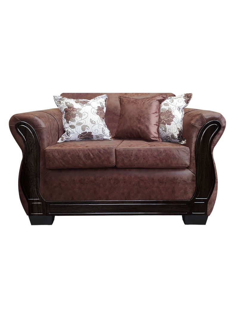 Sofa Con Resorte Estructural 2 Cuerpos Lisbon Envejecido
