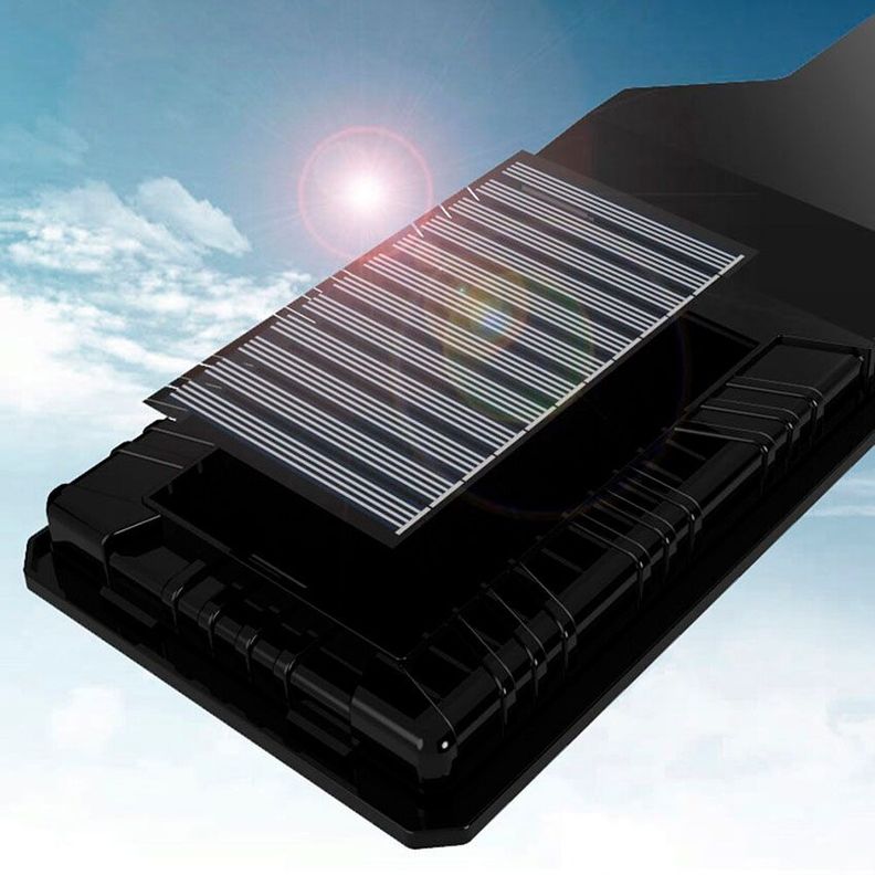 Mini Foco Solar Led Exterior con Control-2