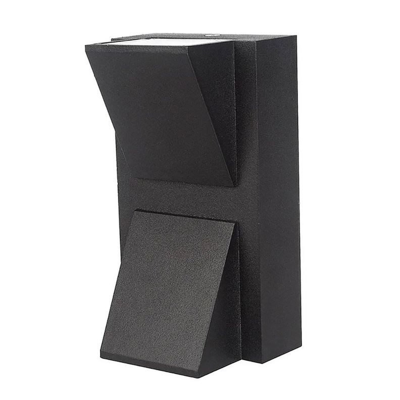 Aplique Led de Pared 2x5W Negro-0