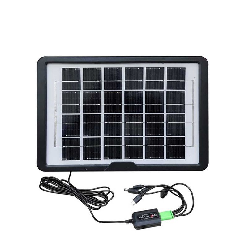 Panel Solar Portátil 6V 8W Multiuso-0