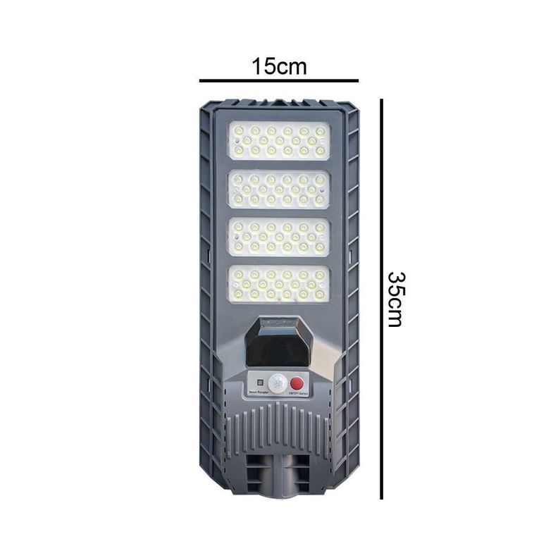 Foco Solar con Soporte Sensor de movimiento y control remoto 80W-3