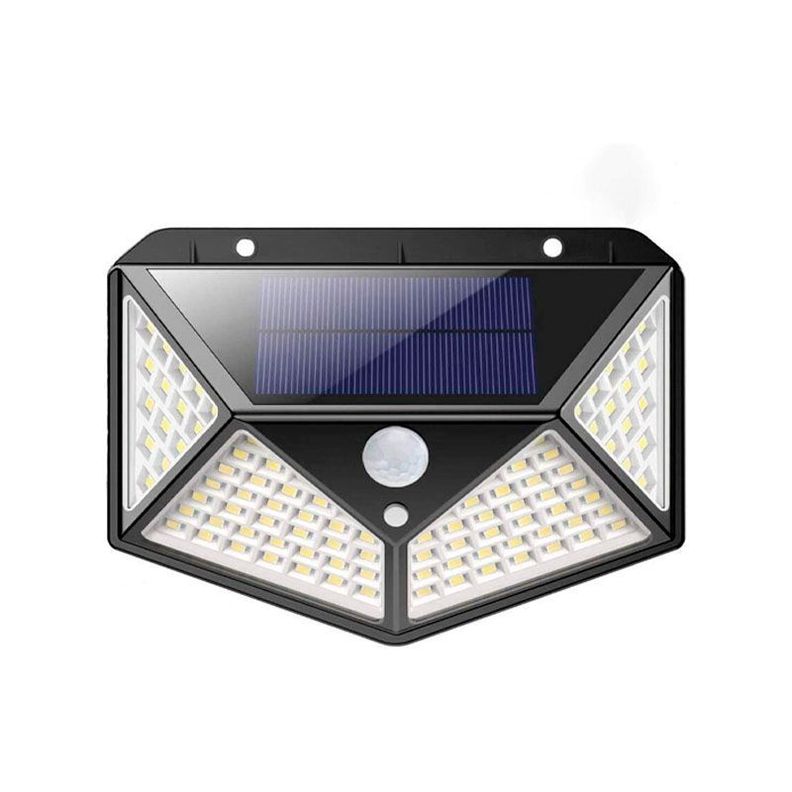 Focos Solar 100 Led Con sensor de Movimiento-0