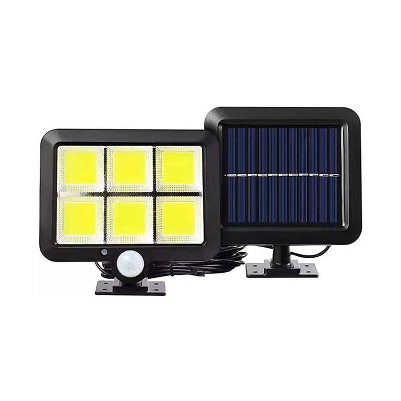 Pack 2 Foco Solar Led  Exterior 120 leds-1