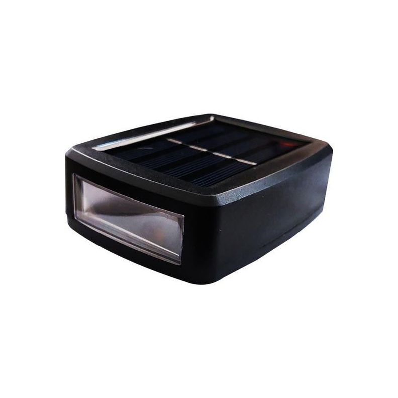 Pack 4 Focos Muro Aplique Led Solar Para Jardín-1