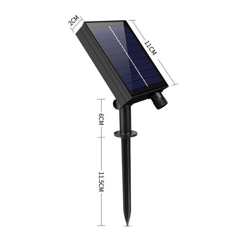 Guirnaldas Solar 10Mts 10 Ampolletas con Panel Solar-1