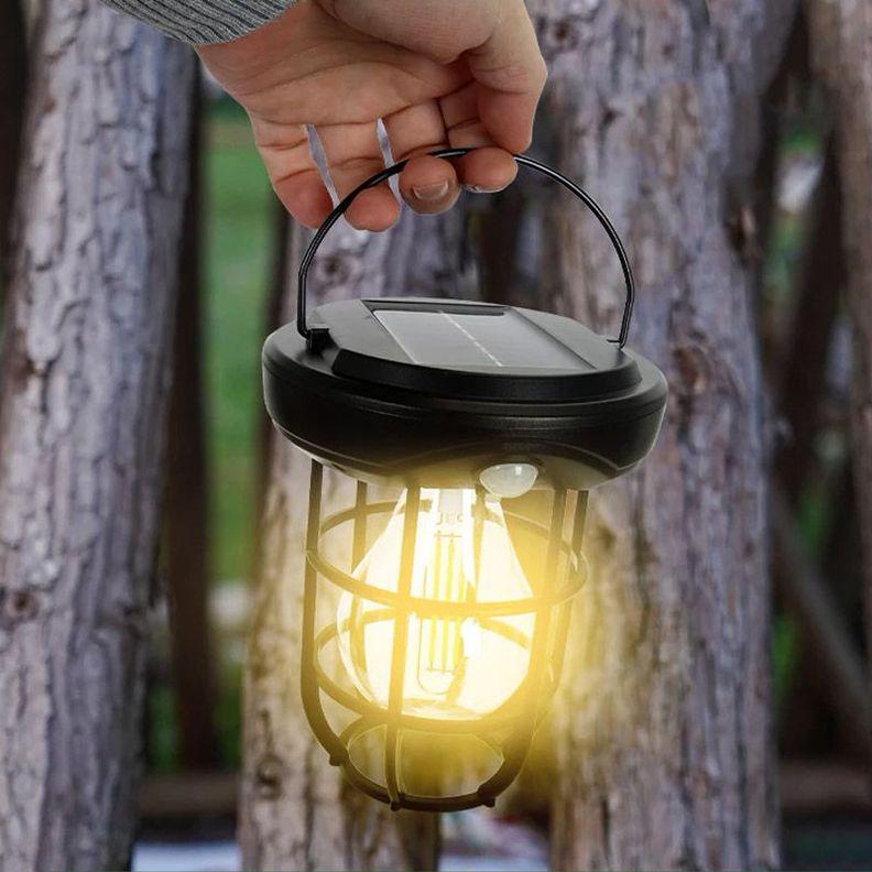 Lámpara para Camping Solar con Sensor de Movimiento-3