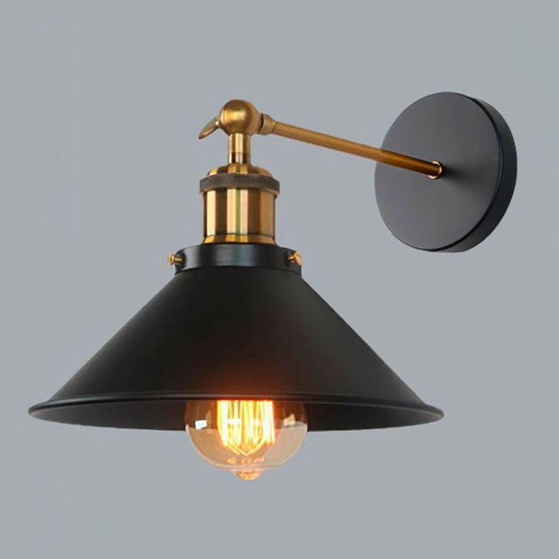 Aplique Lampara de Pared Tipo Campana Vintage-4