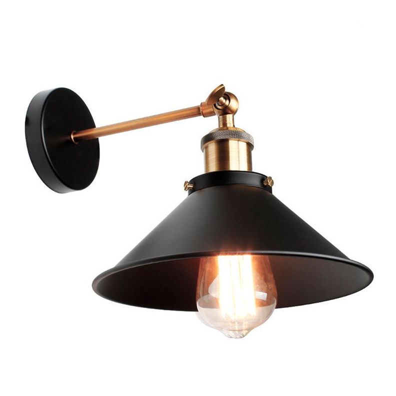 Aplique Lampara de Pared Tipo Campana Vintage-0