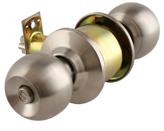 Cerradura Cilíndrica Odis 201 Dormitorio - Plata-0