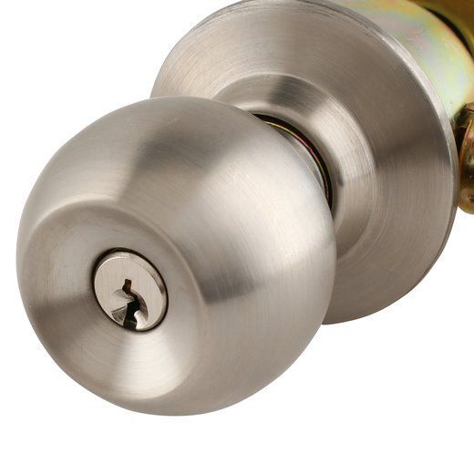 Cerradura Cilíndrica Odis 201 Dormitorio - Plata-2