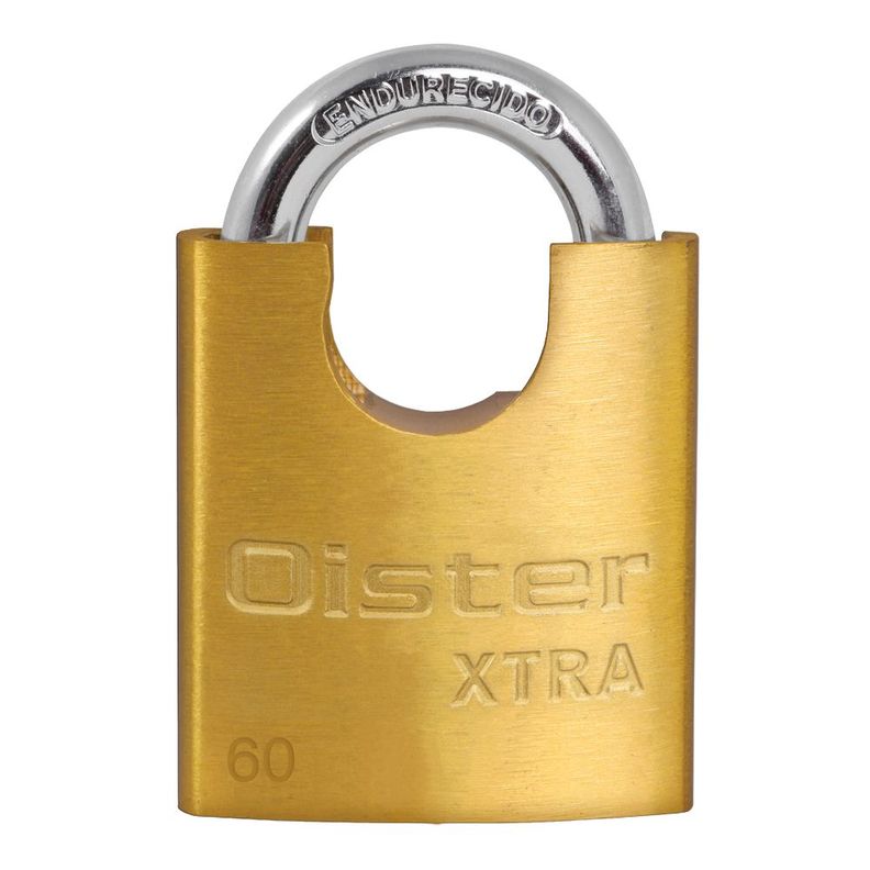 Candado Oister XTRA Hombros 60mm - Fierro Bronce-0