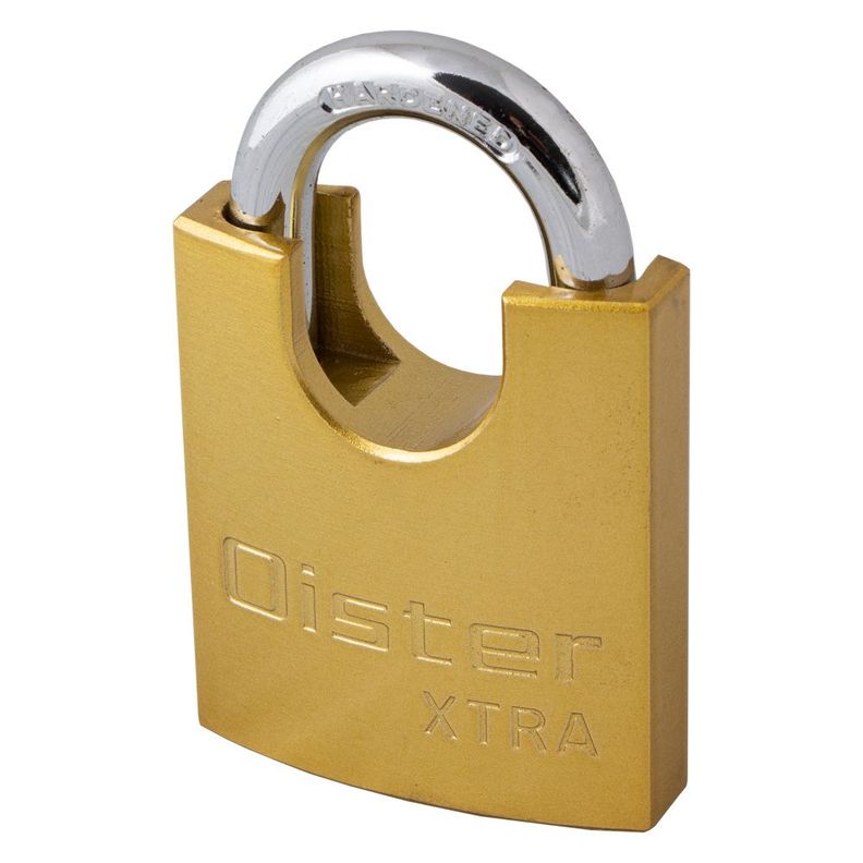 Candado Oister XTRA Hombros 60mm - Fierro Bronce-3