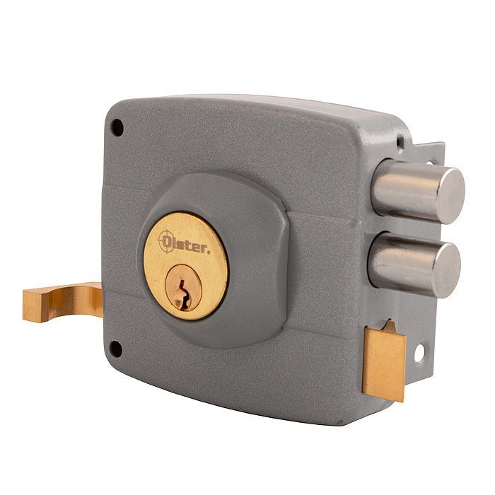 Cerradura Sobreponer Oister 110 - Gris-0