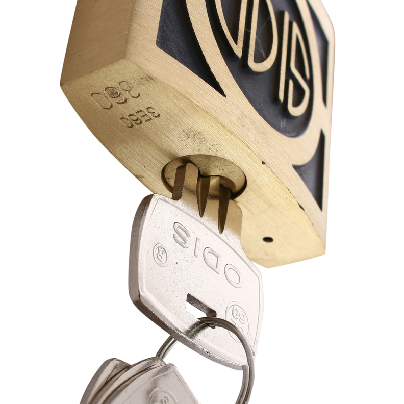 Candado Odis 360 60mm - Bronce Forjado-3