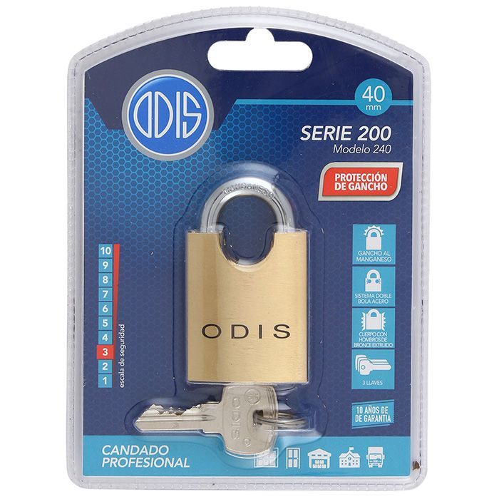 Candado Odis 240 Hombros 40mm-5