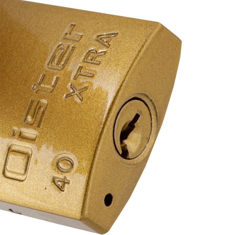 Candado Oister XTRA Hombros 40mm - Fierro Bronce.-1