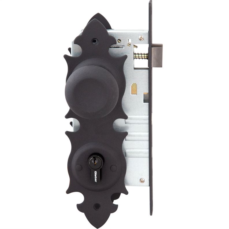Cerradura Embutir Oister Trancura Acceso - Negro-0