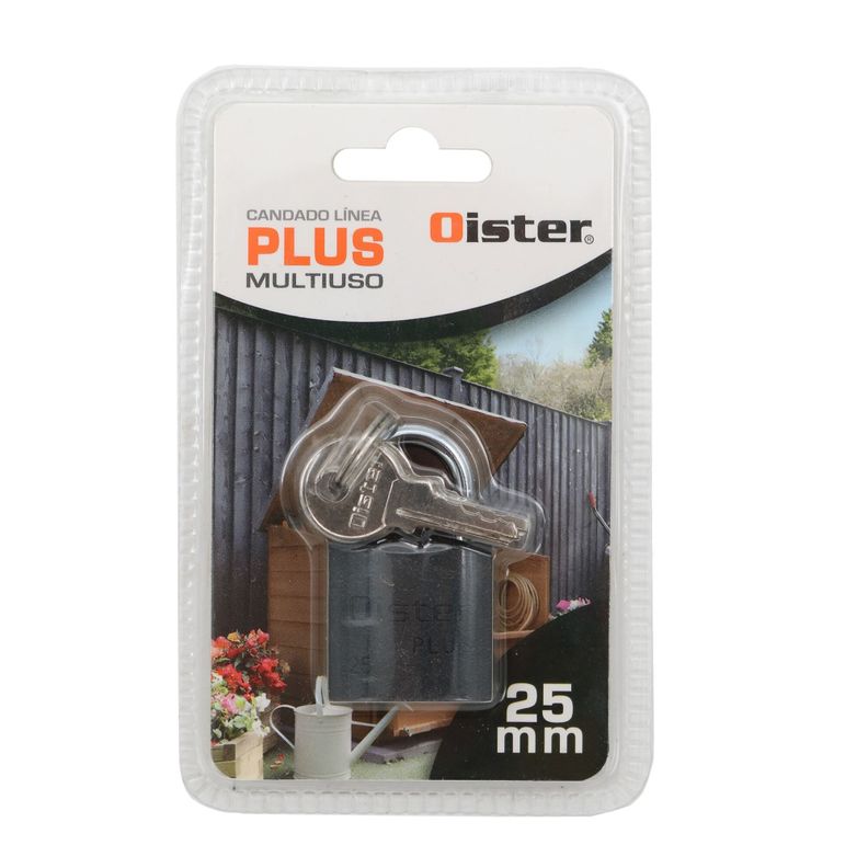 Candado Oister PLUS 25mm-3