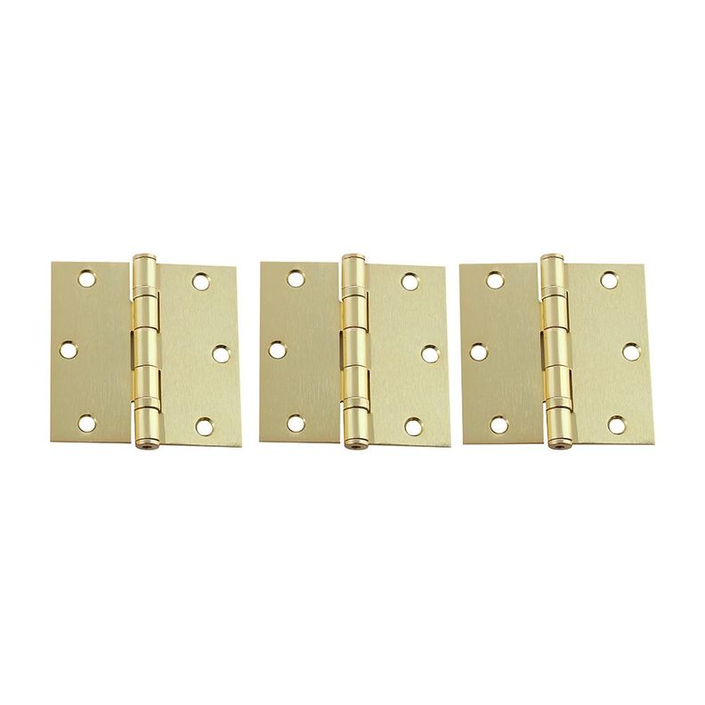 Pack 3 Bisagras Fierro Odis Con Rodamiento 3,53,52,2mm - Bronce Dorado