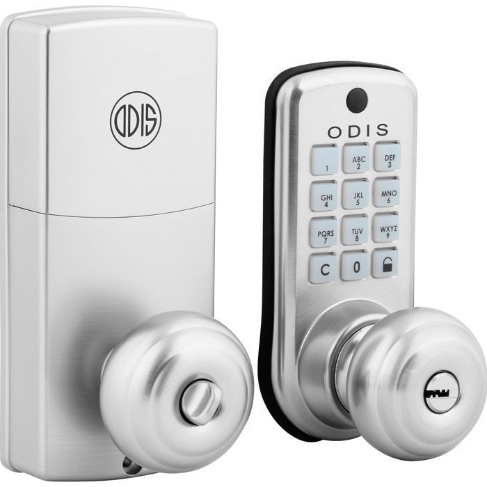 Cerradura Digital Odis con Pomo 6500 - Plata-1