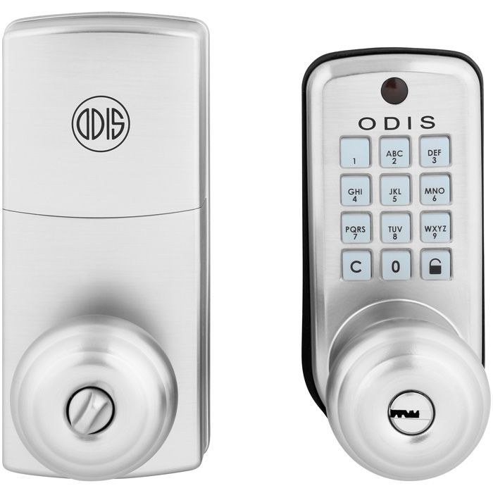 Cerradura Digital Odis con Pomo 6500 - Plata-0