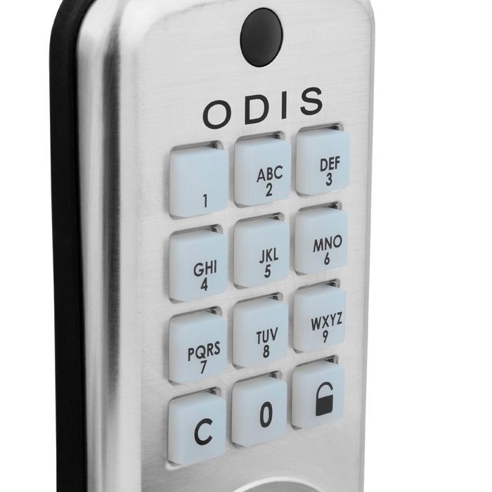 Cerradura Digital Odis con Pomo 6500 - Plata-2