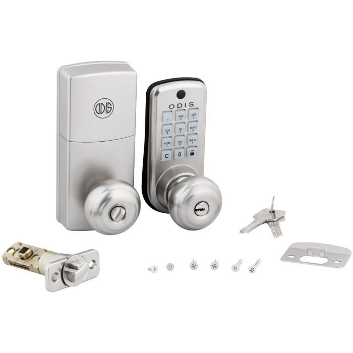 Cerradura Digital Odis con Pomo 6500 - Plata-7
