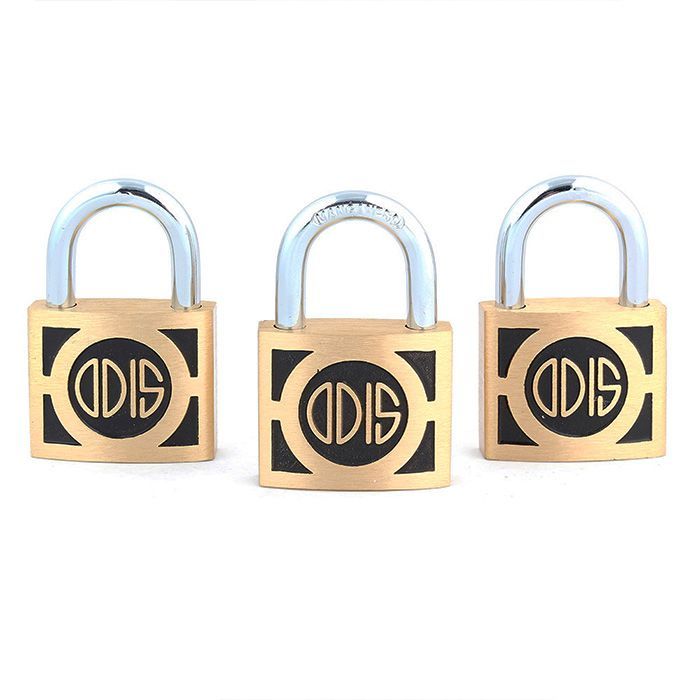 Pack 3 Candados Odis 340 40mm Llaves Iguales-0