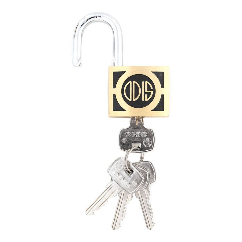 Pack 3 Candados Odis 340 40mm Llaves Iguales-4