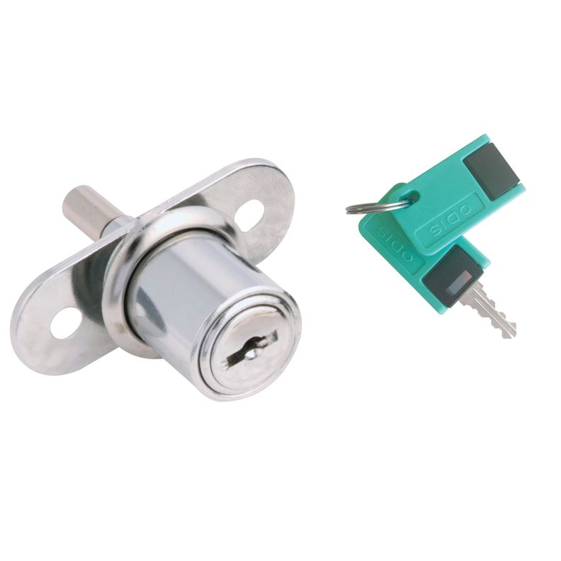 Cerradura Mueble Odis Corredera 2460-1823 Plata-0