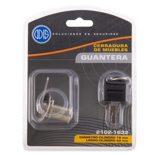 Cerradura Muebles Odis Puerta 2102-1632 Plata-5